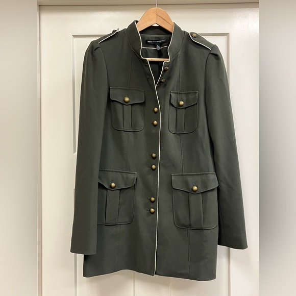 White House Black Market Military Jacket S - Picture 4 of 8